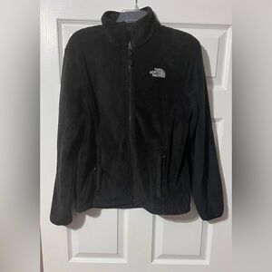 The North Face Black Full Zip Fleece Jacket Womans Medium